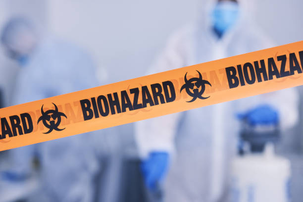 Professional Infectious Disease Decontamination technician working in Emigrant Gap, CA